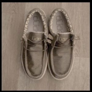 “FIRM PRICE” HEY DUDE WALLY STRETCH MEN SHOES